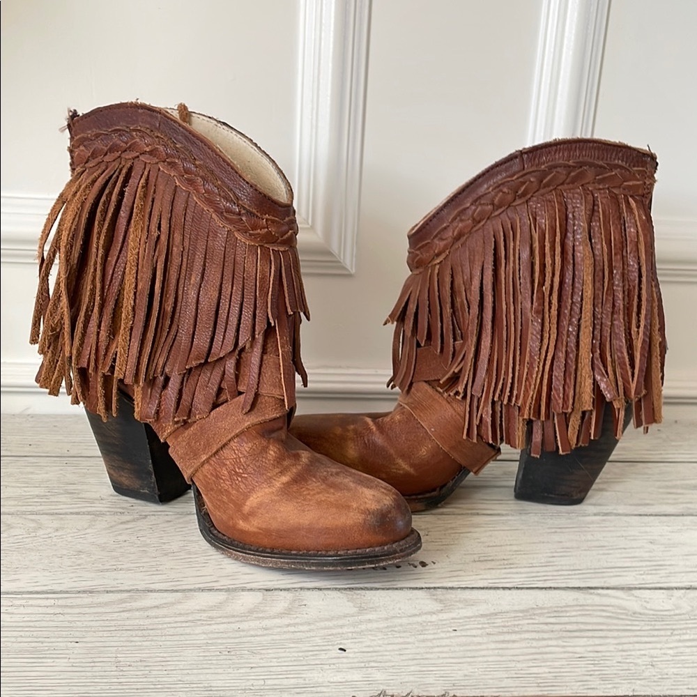 Freebird Leather Ankle Boots